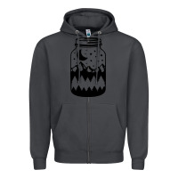 Smoke View jar Zipper Hoodie - Unal Design