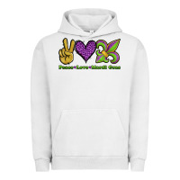 Pigment Lunar Rock peace love mardi gras Urban Hoodie - Jasminsmagicworld