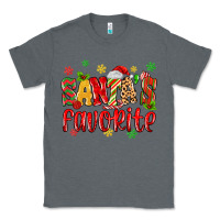 Charcoal Heather santa's favorite Classic Tee - MaliasSmallBusiness