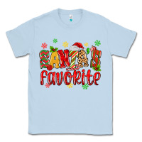 Dusty Blue santa's favorite Classic Tee - MaliasSmallBusiness