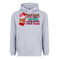 Heather Grey mama needs coffee mothers day Heavyweight Hoodie - texasbilliewilder