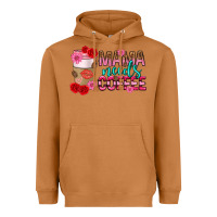 Meerkat mama needs coffee mothers day Heavyweight Hoodie - texasbilliewilder