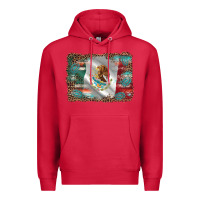 Cardinal mexico gemstone leopard Premium Hoodie - AdoDesignShop