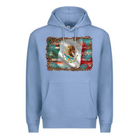 Colony Blue mexico gemstone leopard Premium Hoodie - AdoDesignShop
