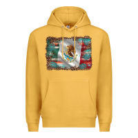 Mustard mexico gemstone leopard Premium Hoodie - AdoDesignShop