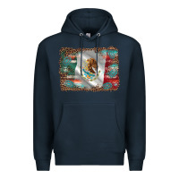 Navy mexico gemstone leopard Premium Hoodie - AdoDesignShop