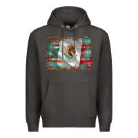 Smoke mexico gemstone leopard Premium Hoodie - AdoDesignShop