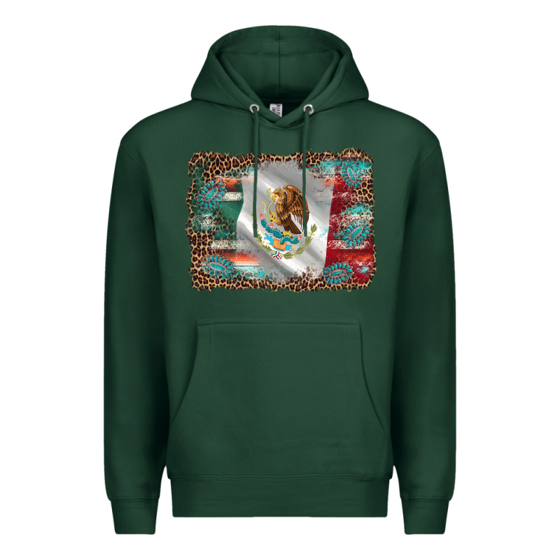 Mexico Gemstone Leopard Premium Hoodie by AdoDesignShop | Teevron