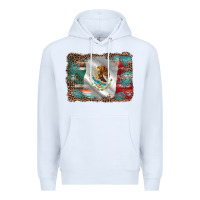 White mexico gemstone leopard Premium Hoodie - AdoDesignShop
