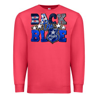 Cardinal Back to blue 4th of July 4th of july Premium Sweatshirt - CowGirlArtShop