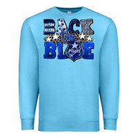 Ocean Blue Back to blue 4th of July 4th of july Premium Sweatshirt - CowGirlArtShop