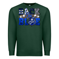 Sports Green Back to blue 4th of July 4th of july Premium Sweatshirt - CowGirlArtShop