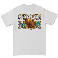 Dove Grey chicken mom Premium Tee - LillyAllenDesigns