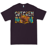 Plum chicken mom Premium Tee - LillyAllenDesigns