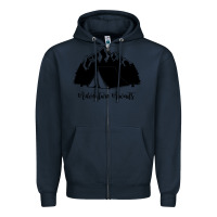 Navy Adventure Camping Zipper Hoodie - Unal Design