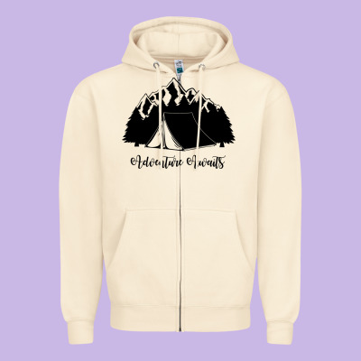 Zipper Hoodie Adventure Camping