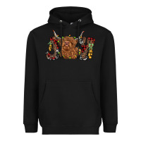 Black joy highland cow Heavyweight Hoodie - RanaPortraitStore