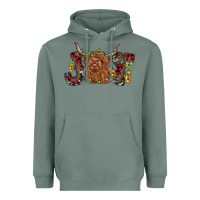 Sage joy highland cow Heavyweight Hoodie - RanaPortraitStore