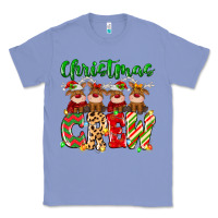Colony Blue christmas crew  deer Classic Tee - MaliasSmallBusiness