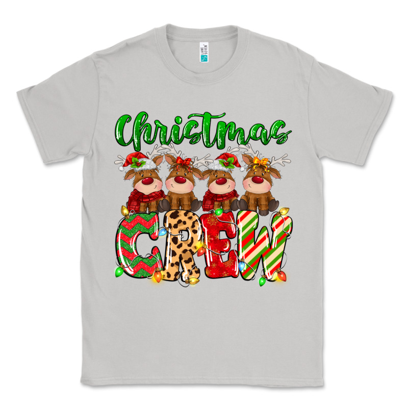 Christmas Crew  Deer Classic Tee by MaliasSmallBusiness | Teevron