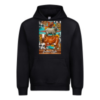 Black Western Farm Life Urban Hoodie - LillyAllenDesigns