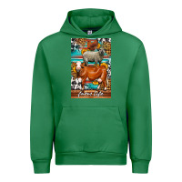 Emerald Western Farm Life Urban Hoodie - LillyAllenDesigns