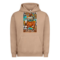 Pigment Burro Western Farm Life Urban Hoodie - LillyAllenDesigns
