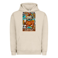 Pigment French Oak Western Farm Life Urban Hoodie - LillyAllenDesigns