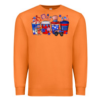Carrot 4th of July coffee drinks Premium Sweatshirt - Neo Western