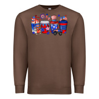 Chestnut 4th of July coffee drinks Premium Sweatshirt - Neo Western