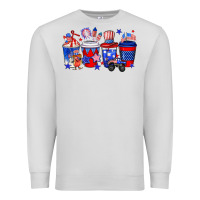 Dove Grey 4th of July coffee drinks Premium Sweatshirt - Neo Western