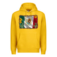 Lemon mexico flag sunflower cactus Premium Hoodie - AdoDesignShop