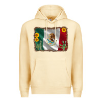 Pina Colada mexico flag sunflower cactus Premium Hoodie - AdoDesignShop