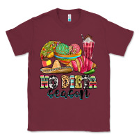 Burgundy no dieta season Classic Tee - MaliasSmallBusiness