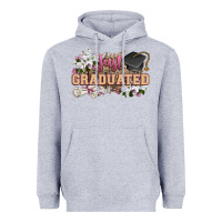 Heather Grey just graduated Heavyweight Hoodie - Zillion Design Studio