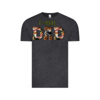 Vintage Black sport t ball dad Vintage Tee - Artiststas