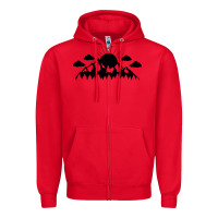 Red View Zipper Hoodie - Unal Design