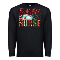 Black santa is favorite nurse Premium Sweatshirt - CowhideDigitalArt