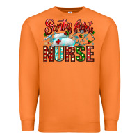 Carrot santa is favorite nurse Premium Sweatshirt - CowhideDigitalArt