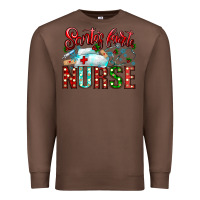 Chestnut santa is favorite nurse Premium Sweatshirt - CowhideDigitalArt