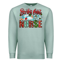 Seafoam santa is favorite nurse Premium Sweatshirt - CowhideDigitalArt
