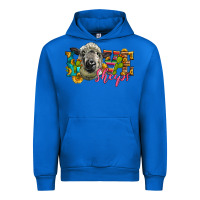 Cobalt Western Love Sheeps Urban Hoodie - LillyAllenDesigns