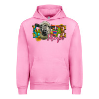 Fuchsia Pink Western Love Sheeps Urban Hoodie - LillyAllenDesigns