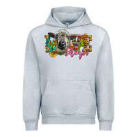 Heather Grey Western Love Sheeps Urban Hoodie - LillyAllenDesigns