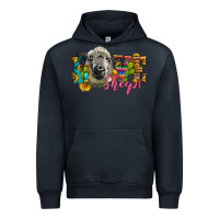 Navy Western Love Sheeps Urban Hoodie - LillyAllenDesigns