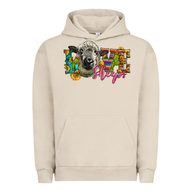 Western Love Sheeps Urban Hoodie by LillyAllenDesigns | Teevron