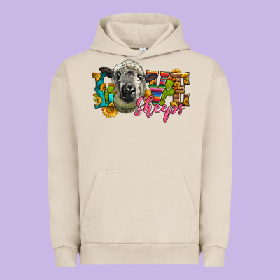 Western Love Sheeps Urban Hoodie Designed By Lillyallendesigns