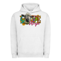 Pigment Lunar Rock Western Love Sheeps Urban Hoodie - LillyAllenDesigns