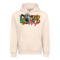 Sandshell Western Love Sheeps Urban Hoodie - LillyAllenDesigns