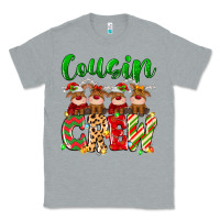 Heather Grey cousin crew christmas deer Classic Tee - MaliasSmallBusiness